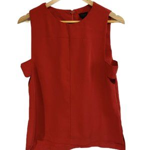 TOPSHOP SIZE 6 RED TOP